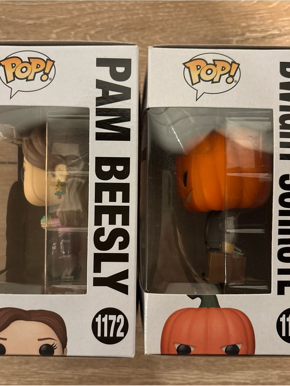 Funko Pop The Office Beesly and Schrute 1171 and 1172 Vinyl Figure Duo
